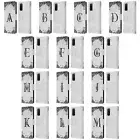 NATURE MAGICK B&W MARBLE MONOGRAM 1 LEATHER BOOK CASE FOR SAMSUNG PHONES 2