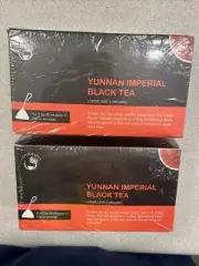 60 Clip Black Tea Bags (4 Boxes) Conteanent Organic Loose Leaf Yunnan Imperial Z