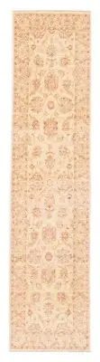 Vintage Hand-knotted Runner Rug 2'6" x 10'5" Traditional Wool Carpet