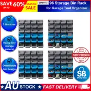 GIANTZ 3 Sizes Storage Bin Garage Rack Part Nuts Bolts Tool Organizer Workshop