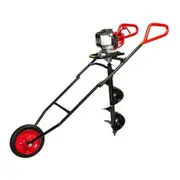 BULLMAX 1.5kw 2 Person Wheeled Auger Petrol - Honda GX50 BMEAW-H50W