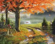 Springbok Country Home 1000 Piece Jigsaw Puzzle By Dona Gelsinger