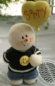 SARAH'S ATTIC - SNOWONDERS - MESSAGE SIGNS THEME - SORRY