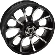 COASTAL MOTO 18" BLACK REAR WHEEL 2009-2017 HARLEY STREET GLIDE FLHX FLHXS CVO