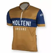 Retro Molteni Acore Cycling Jersey Bicycle Jersey Cycling Shirt Cycling Tops