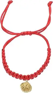 ibasenice Cat Collar Bell Handwoven Rope Collar Adjustable Breakaway Design Red Bandana 15-40cm for Pets