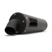 HMF Titan XL Blackout Slip On Exhaust Pipe Polaris RZR S 900 RZR 4 900