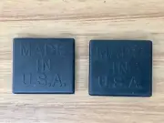 Skyway - Pedal Caps - Black - old school bmx