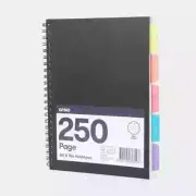 250 Page A4 5 Subject Notebook School Office Note Book Ruled Pages AU