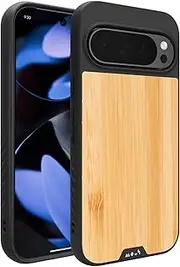 [Mous] for Google Pixel 9 Pro Case MagSafe Compatible - Limitless 6.0 - Bamboo - Protective Pixel 9 Pro Case - Shockproof Phone Cover