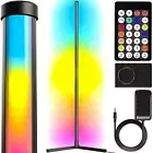 Vertical Floor Lamp Remote Control RGB Livingroom Corner Lamp Dimmable US