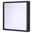 Shadow Box Frame Wood Pressed Flower Frame with Stand Floating (Black 10x10")