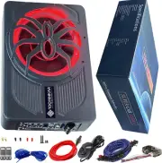 2024 Upgrade 10" 800W Slim under Seat Powered Subwoofer Car Speakers, Car Audio