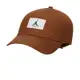 NIKE 帽子 運動帽 棒球帽 遮陽帽 喬丹 J CLUB CAP US CB FLT PATCH 咖啡 FD5181-281