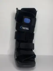United Ortho Air Cam Walker Fracture Long Boot, X-Small, Black, New