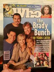 Who Weekly Magazine (Like People mag) December 20 1999 The Brady Bunch - NEW