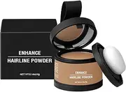 Misaakoeq Hair Powder | Root Cover Up Hair Shadow Powder with Applicator,Waterproof Long-Lasting Hair Concealer Gray Coverage Shading Tool for Instantly Thicker Fuller Look