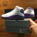 AIR JORDAN 13 RETRO LAKERS 黑白紫 湖人 籃球鞋 414571