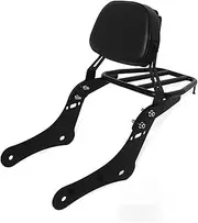 for Kawa&saki for Vulcan 650 S EN650 VN650 S650 2015-2023 Rear Luggage Rack Shelf Bracket Motorcycle Backrest Passenger Sissy Bar Rear Luggage(Style a)