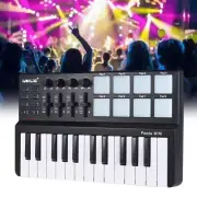 Worlde Professional 25 Key MIDI Controller Piano Keyboard Drum Beat Backlit