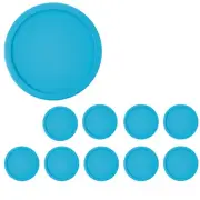 10 Replacement Lids Covers for Pyrex 2-Cup Containers, 5-Inch 7200-PC SKY BLUE