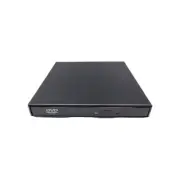 Black Ultra Thin External Optical XD013 DVD Rom Drive USB Plug and Play