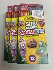 3 Crayola Silly Scents Scents Smashups Colored Pencils-12ct Each Pack