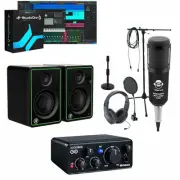 Home Recording Studio Bundle Package w/ Studio One Prime - AudioBox GO Mackie