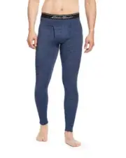 Mens Eddie Bauer Heavyweight Baselayer Fleece Pant- Size S