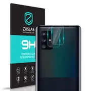 [2 Pack] ZUSLAB Galaxy A71 Camera Lens Screen Protector, Tempered Glass-Anti-Scratch 9H Hardness HD Clear for Samsung