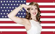 Vrogadso Lana Del Rey Flag Banner 3X5 Feet for Outdoor Indoor Home Garden House Decor Durable Flag With 4 Grommet