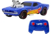 Hot Wheels Toy Car, 1:16 Scale RC Rodger Dodger Remote-Control Vehicle, Special 50th Anniversary Edition