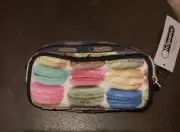 NWT LeSportSac Boxed Travel Cosmetic Bag Macaroons