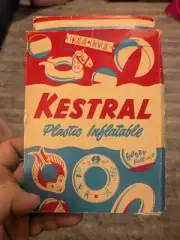 Vintage Kestral Plastic Inflatable Goofy Ball New Old Stock