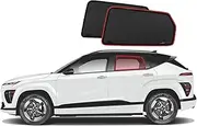 Genuine SNAPSHADES Car Rear Window Shades for Hyundai Kona 2nd Gen (SX2; 2023-Present)