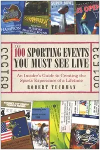 在飛比找博客來優惠-The 100 Sporting Events You Mu