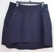 Antigua Golf Lightweight Pull on Enclave Skirt Womens Sz XL Black NEW NH3102