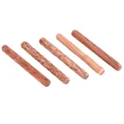5X(5PCS Pottery Tools Wood Hand Rollers for Clay Clay Stamp Clay Pattern7313