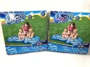 2 H20 Go! Baby Jellyfish Blobz 6M over 4.5' Glitter Splash Pad Bestway Baby GIFT