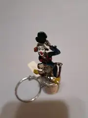 "Clown w/Top Hat" Collectable solid Pewter Bottle Stopper