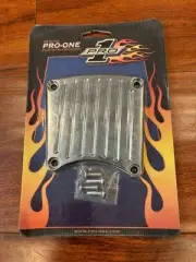 NIB Pro-One Ball Milled Inspection Cover Chrome For FXR, TOURING MODEL