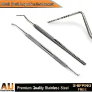 Dental Tooth Inspection Depth Measuring William Probe & Calculus Tartar Removers