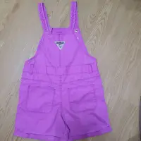 在飛比找蝦皮購物優惠-全新 oshkosh 紫色 吊帶褲 5T