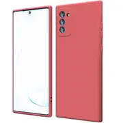 MCC For Samsung Galaxy Note10 Soft Liquid Silicone Shockproof Case Cover Note 10 N970 N971 [Wine]