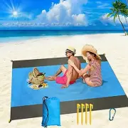 Beach Blanket Waterproof Sandproof, Quick Drying Picnic Blanket 79" x 83" C5