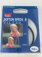 Kenko Camera Lens Filter Softon Speck B Filter 62mm New in Case