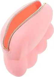 [WRITWAA] Trendy Silicone Cat Paw Purse Ladies Bag for Women Small Coin Pouch Wallet Hand Carry Purse Fashion for Girls