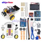 Avoidance Tracking Smart Robot Car Chassis Kit Ultrasonic module For Arduino DIY