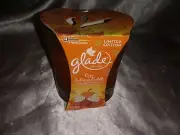 2016 GLADE COZY AUTUMN CUDDLE 1 CANDLE LIMITED ED PUMPKIN CARAMEL SPICE 3.4 oz