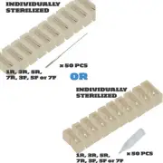 Permanent Makeup Needles Caps Standard Pen Sterilise Expiry Date Eyebrow Machine